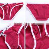 Custom Men's Underwear Sey Mesh Sport Briefs Breathable Athletic Mesh Fashion Design Slim Fit Briefs Underwear for Gay Man 6 Col thumbnail-4