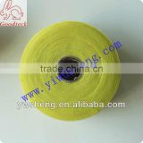 Wholesle yellow ruffled fabric tulle for dress