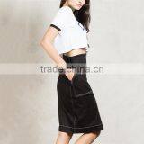 White Cities Crop Ringer T-shirt uk Flag t Shirt thumbnail-3