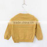 Single Breasted Irregular Boys Fashion Cardigan Sweater thumbnail-2
