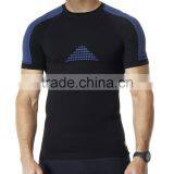 Compression Short Sleeve Seamless Knitwear thumbnail-1