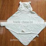 Sheep Cotton Velour Animal Baby Blanket With Hood thumbnail-2