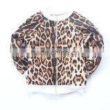 ShiJ Neoprene Leopard Jacket With Skirt Kid Clothing thumbnail-3