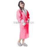 Pretty Girl New Design Coral Fleece Bathrobe thumbnail-2