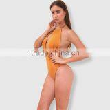 Runwaylover 066 New Fashion 2017 Ladies Sexy Halter Boaysuits thumbnail-1