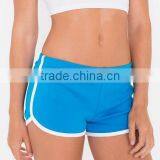 Runwaylover Custom Summer Sexy Bright Color Hot High Waist Gym Sport Women Cotton Shorts thumbnail-1