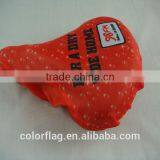 waterproof bike saddle cover,bicycle seat cover,polyester saddle cover