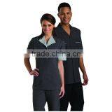 Stylish Updated Hotel Housekeeping Service Uniform Tunics thumbnail-2