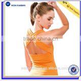 Cotton Spandex Body Sports Women Yoga Gym Tank Top Sport Wholesale thumbnail-2