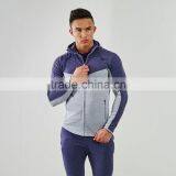 Mens Latest New Design Track Suit Sports Plain Jogging Long Coat Design Man Suit thumbnail-4