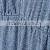 High Quality Soft Pima Cotton Nightdress Woman Nightwear Sleepwear With Crisscross Back Straps Design thumbnail-4