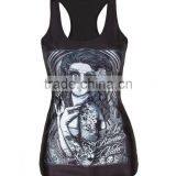 Girls Printed Sleeveless T Shirt Singlet Tank Tops thumbnail-2