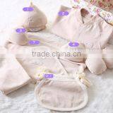 Wholesale 11pcs New Born Baby Gift Set Organic Cotton Clothing thumbnail-2