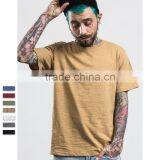 60%cotton 35polyester 5%spandex Rayon Slub Cotton T-shirts for Men thumbnail-3