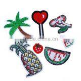 Fabric Iron On Patches At Random Fruit Cactus Custom Logo Patch thumbnail-2