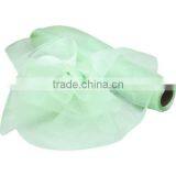 28CM * 25MTR Length Organza Roll Fabric Wedding Party Decor Chair Bows Table Runner Sash thumbnail-3
