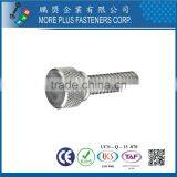 ANSI Stainless Steel Knurled Thumb Screw Plain thumbnail-4