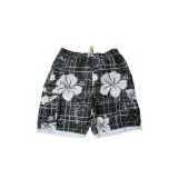 Mens Beach Shorts with Mesh Lining