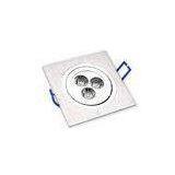 200LM 60HZ LED Ceiling Downlights Light Transmission For Cabinet 3x1W CE ROHS