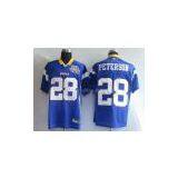 Adrian Peterson # 28 NFL Minnesota Vikings Jerseys Blue thumbnail-1
