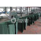 Sand Filled Hesco Barrier Military Perimeter Security Hesco Barrier [QIAOSHI Barrier]