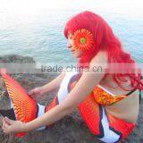 Wholesale Kids Beachwear Swimwear Mermaid Tail With Monofin Swim thumbnail-2
