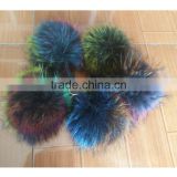 SJ749-01 New Fashion Fluffy Fur Ball KeyChain Fur Pompons