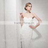 Mermaid Sweetheart Court Train Lace Wedding Dress AS30702 thumbnail-1