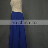 Bling Bling Beaded Halter Top Long Blue Chiffon Evening Prom Dress 2017 thumbnail-4