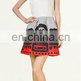 2014 Summer Vintage Flower Printed Ball Gown Dress