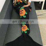 Charming colorful Mixed crotched fish tail blanket Mermaid Tail light fish blanket warm soft sleeping bag for siesta