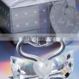 Choice Crystal Collection kissing swans