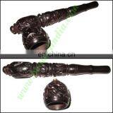 Handmade Real Ebony Wood Smoking Pipe, Size : 6 Inch Pipe thumbnail-1