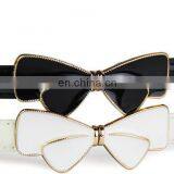 Hot Pink Bow Strap Belt Flower Buckle Adjustable Waist Belts For Dress thumbnail-6