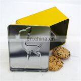 Aluminum Tin Novelty Cookie Jar Tin Cookie Box thumbnail-6