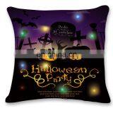 Halloween Led Back Lumbar Support Pillows Home Decor Rest With Led Cushion thumbnail-4