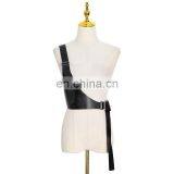 TWOTWINSTYLE Buckle Women's PU Waistcoat Waist Seal Adjustable Asymmetrical For Female Top Decorative Belt thumbnail-4