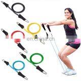 Waist Fitness Handles Training Bands Exercise Gym Resistance Tubes Set thumbnail-2