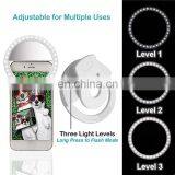 2020 Newest Clip on 36 Led RK12 Beauty LED Flash Selfie Fill Ring Light for All Mobile Phones Anillo de Luz Led Para Selfie thumbnail-4