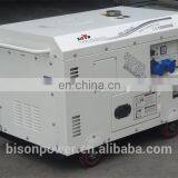 BISON China Taizhou AC Single Phase Silent Diesel Generator With AVR for Home Diesel Generator Set 10kv thumbnail-3