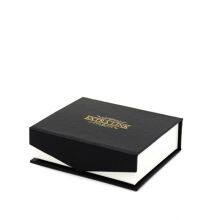 Customised Black Paper Magnetic Luxury Bracelet Box With Pouch thumbnail-1