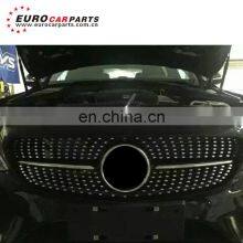 High Quality Diamond W205 Grille for C-CLASS W205 C63 STYLE thumbnail-2