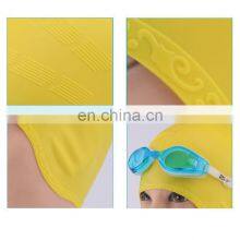 OEM Customized Personalized Waterproof Swim Cap Adult Seamless Silicone Swimming Cap thumbnail-4