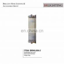 Golden Finishing Sconce Glass Tube Brass Wall Lamp thumbnail-4