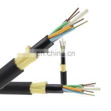 Factory Price Outdoor Fiber Optic Wire Adss 12 Core 24 Core Fibre Optique Fiber Optical G652D Cable Roll Drum thumbnail-5