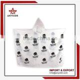 Full Printing Cape Style PE Transparent Disposable Rain Poncho thumbnail-1