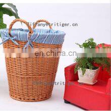 Handmade Cheap Woven Wicker Basket Wholesale thumbnail-3