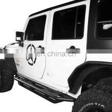 Black Textured Powder Side Steps Nerf Bars Running Board For 2007-2018 Jeep Wrangler JK 4 Door thumbnail-4