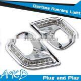 AKD Car Styling Toyota New RAV4 LED DRL 2014-2015 RAV4 LED DRL RAV4 Daytime Running Light Good Quality LED Fog lamp
