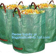 Reusable Gardening Bag With Lid Pop Up Bag, Pop Up Garden Bags for Leaf, Garden Bags, Reusable Heavy Duty Gardening Bag thumbnail-3